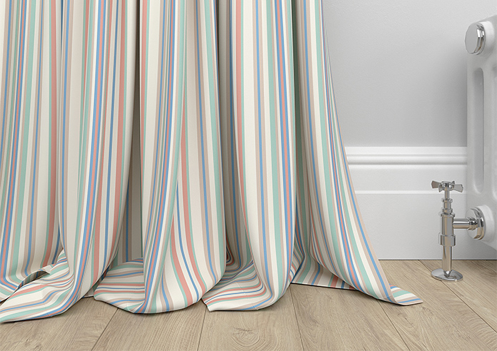 The British Stripe Co. Elizabeth, Brighton No.1 - Made to Measure Curtains - Image 6